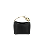 Erdem Mini Bloom Bag in Black Leather | Mini Bags | Coveti