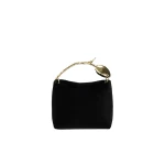 Erdem Mini Bloom Bag in Black Velvet | Mini Bags | Coveti
