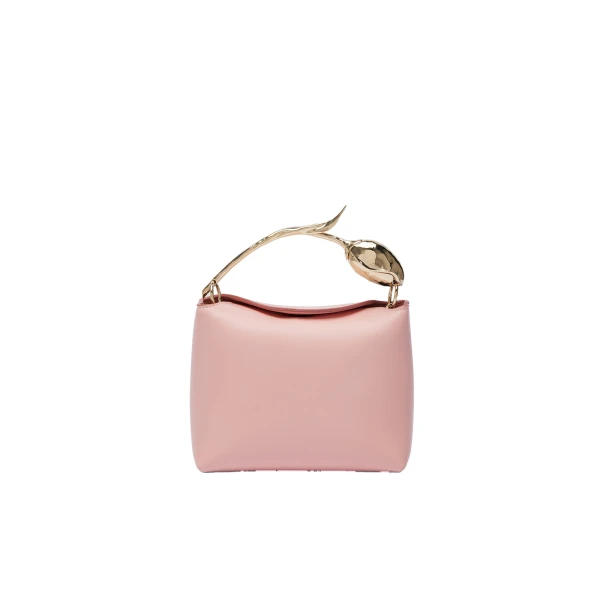 Erdem Mini Bloom Bag in Blush Leather | Mini Bags | Coveti