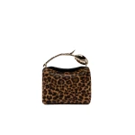 Erdem Mini Bloom Bag in Leopard Ponyskin | Mini Bags | Coveti