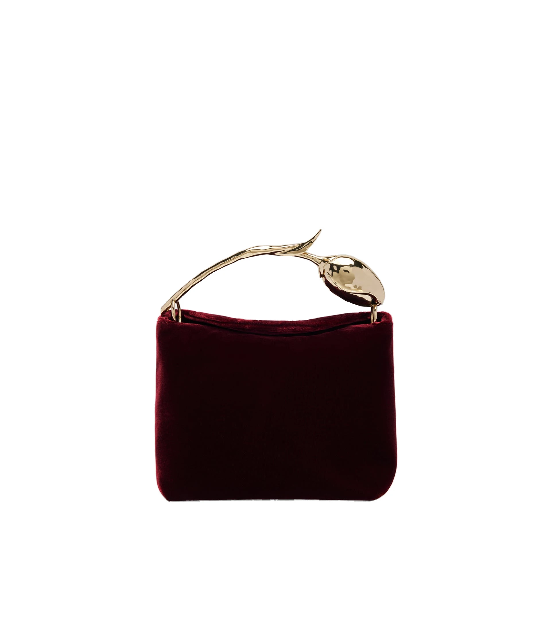 Erdem Mini Bloom Bag in Malbec Velvet Erdem Mini Bloom Bag in Malbec Velvet | Mini Bags | Coveti