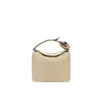 Erdem Mini Bloom Bag in Natural Raffia | Mini Bags | Coveti