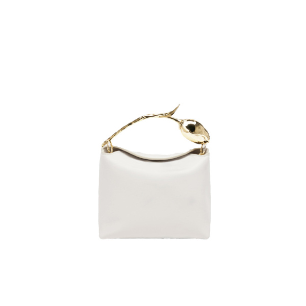 Erdem Mini Bloom Bag in Porcelain Leather | Mini Bags | Coveti