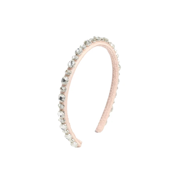 Narrow Embroidered Headband