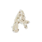 Erdem Pearl Alphabet Brooch A | Brooches & Pins | Coveti