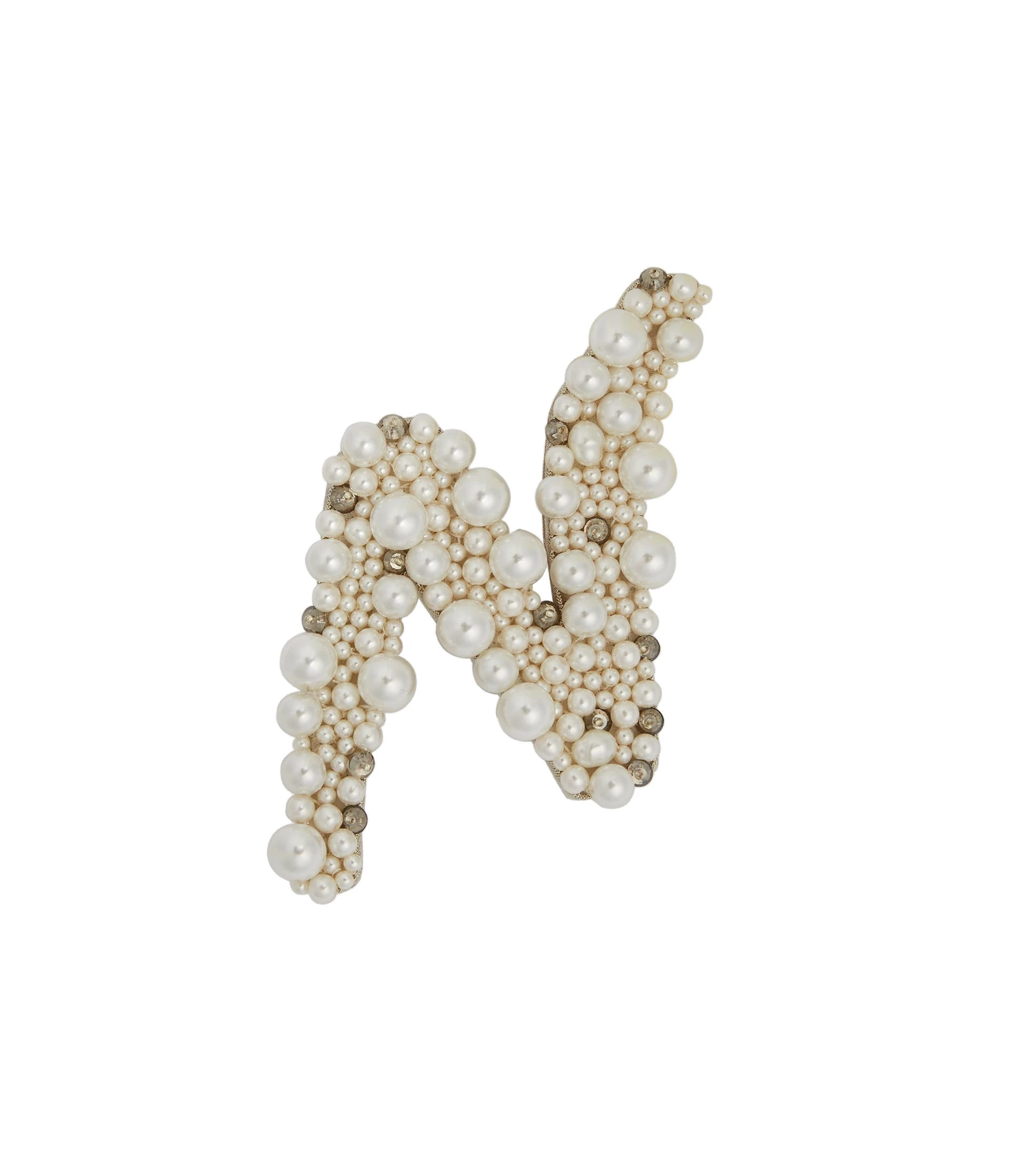 Erdem Pearl Alphabet Brooch N Erdem Pearl Alphabet Brooch N | Brooches & Pins | Coveti