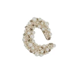 Erdem Pearl Alphabet Brooch O | Brooches & Pins | Coveti