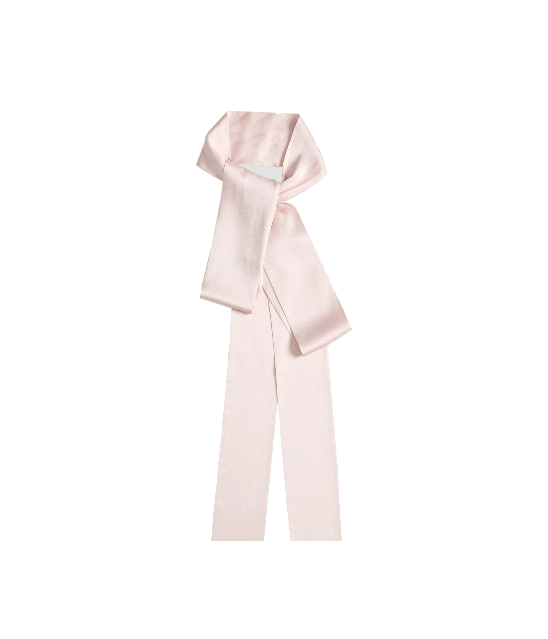 Erdem Satin Cady Neck Scarf in Pink Erdem Satin Cady Neck Scarf in Pink | Scarves | Coveti