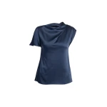 Erdem Satin Draped Top | Tops | Coveti
