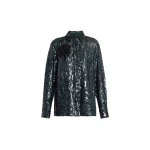 Erdem Sequin Long Sleeve Shirt | Shirts | Coveti