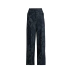 Erdem Stripe Tailoring Wide Leg Trouser | Wide leg pants | Coveti