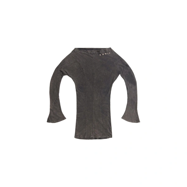 Ace Long Sleeve Dress in Ash