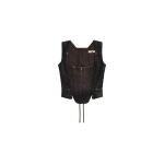 KNWLS Alice Denim Bustier in Brown Gloss | Corset & Bustier Tops | Coveti