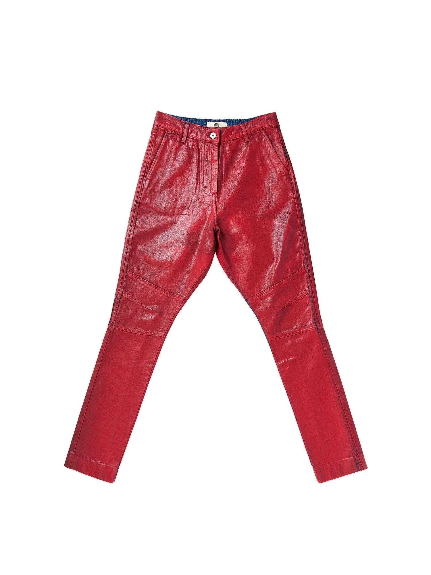 KNWLS Astra Breeches in Red Gloss KNWLS Astra Breeches in Red Gloss | Jeans | Coveti