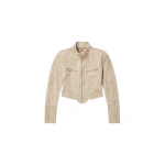 KNWLS Astra Claw Jacket in Sand | Denim Jackets | Coveti