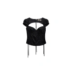 KNWLS Beth Blouse in Black | Blouses | Coveti