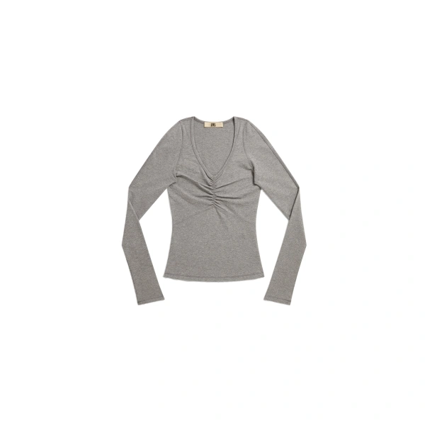 Ghost Top in Grey Marl