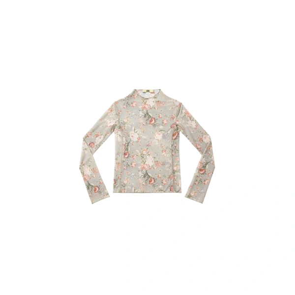 Halcyon Top in Wallpaper Floral