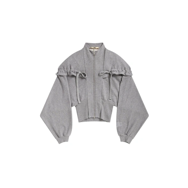 Haze Hoodie in Grey Marl