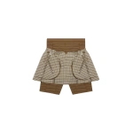 KNWLS Nike Joan Skort in Yukon Brown Check | Skorts | Coveti