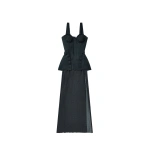 KNWLS Sable Corset Maxi Dress in Scarf Print | Maxi Dresses | Coveti