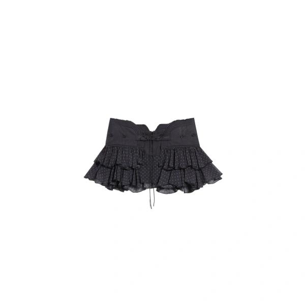 Sable Mini Skirt in Scarf Print