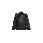 KNWLS Victoria Leather Jacket in Black | Leather Jackets | Coveti