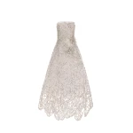 Oscar de la Renta Crystal Leaves Embroidered Gown | Dresses | Coveti