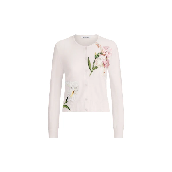 Embroidered Cardigan