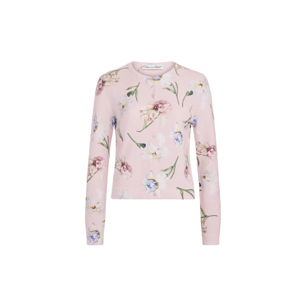 Printed Twinset Cardigan