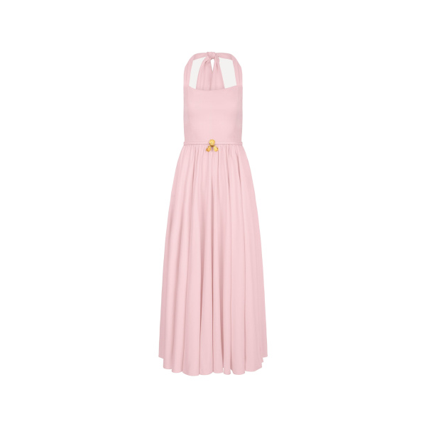 Oscar de la Renta Sleeveless Stretch Cotton Poplin Sateen Day Dress | Dresses | Coveti