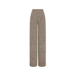 Oscar de la Renta Slubby Wool Tweed Gauze Pant | Pants | Coveti