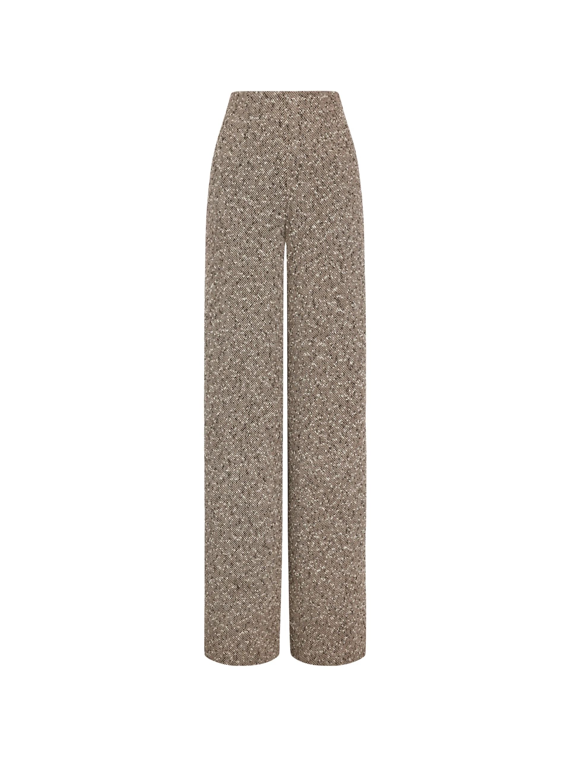 Oscar de la Renta Slubby Wool Tweed Gauze Pant Oscar de la Renta Slubby Wool Tweed Gauze Pant | Pants | Coveti
